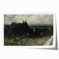 Dark Moody Wall Art - Misty Forest Landscape - Moody Art Prints