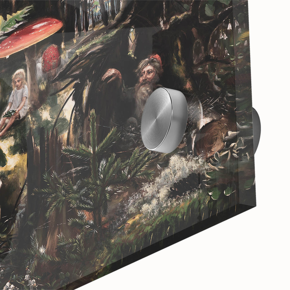 Dark Moody Wall Art - Enchanted Forest Scene for Unique Interiors