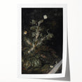 Dark Art Decor - Atmospheric Nature Scene with Mysterious Shadows