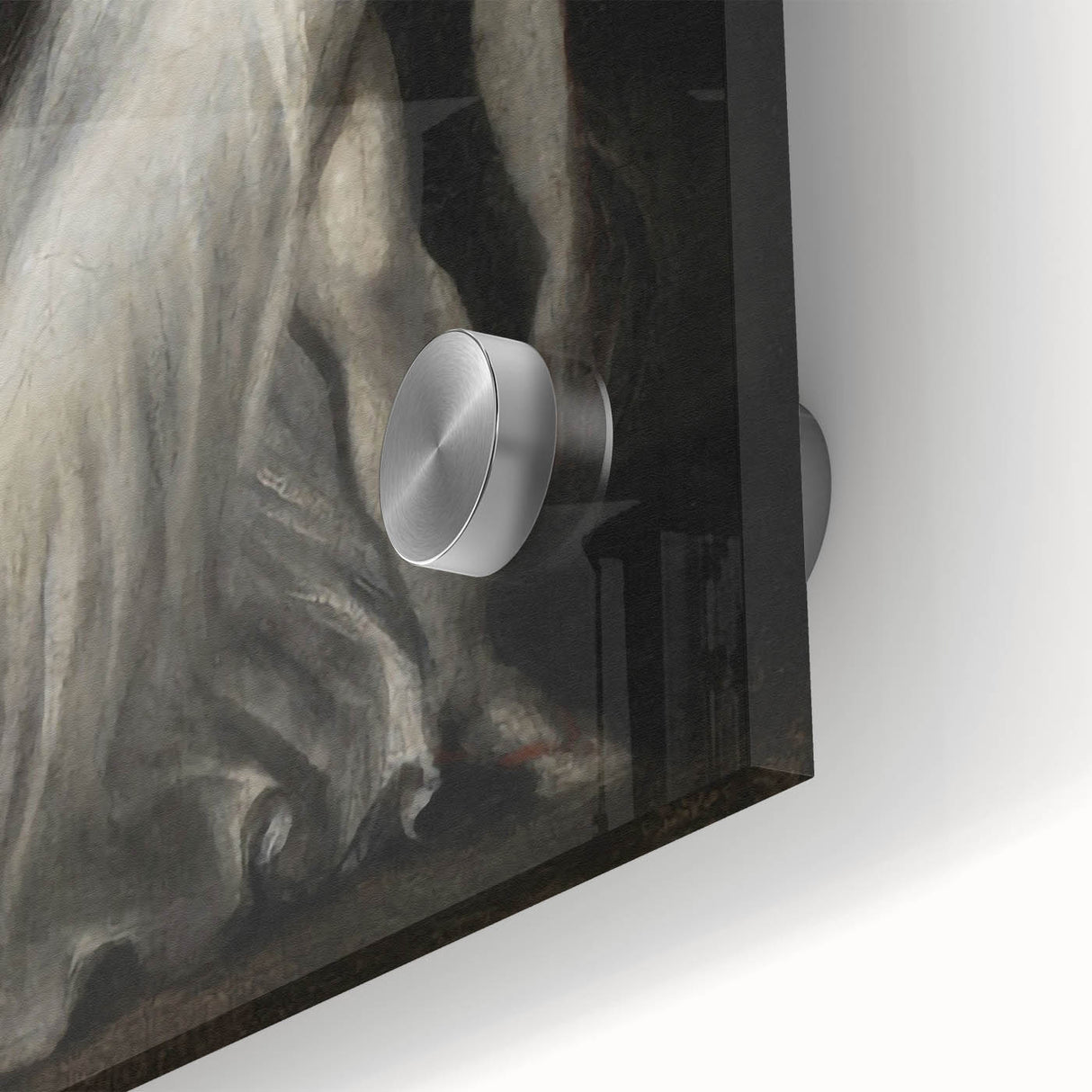 Dark Art Decor - Ethereal Dance Scene with Ghostly Figures in Shadows