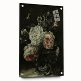 Timeless Dark Prints - Classic Floral Bouquet in Elegant Dark Tones
