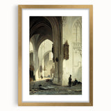 Dark Moody Wall Art Gothic Architectural Print for Dramatic Interiors