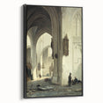 Dark Moody Wall Art Gothic Architectural Print for Dramatic Interiors