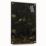 Dark Moody Wall Art Dramatic Woodland Scene with Wildlife