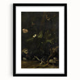 Dark Moody Wall Art Dramatic Woodland Scene with Wildlife