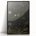 Dark Moody Wall Art Dramatic Woodland Scene with Wildlife