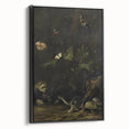 Dark Moody Wall Art Dramatic Woodland Scene with Wildlife