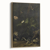 Dark Moody Wall Art Dramatic Woodland Scene with Wildlife