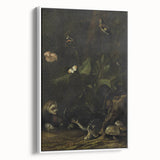 Dark Moody Wall Art Dramatic Woodland Scene with Wildlife