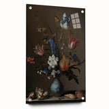 Timeless Dark Prints - Classic Floral Still Life with Rich Dark Hues