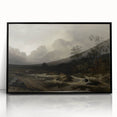 Moody Art Prints - Dramatic Stormy Landscape for Atmospheric Decor