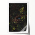 Dark Moody Wall Art - Nest with Blue Eggs for Natural Interior Decor