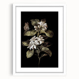 Dark Moody Wall Art: Timeless Botanical Art Print with Dramatic Tones