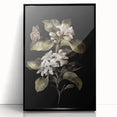 Dark Moody Wall Art: Timeless Botanical Art Print with Dramatic Tones