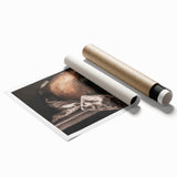Moody Still Life Vase Art - Dark Timeless Decor for Elegant Interiors