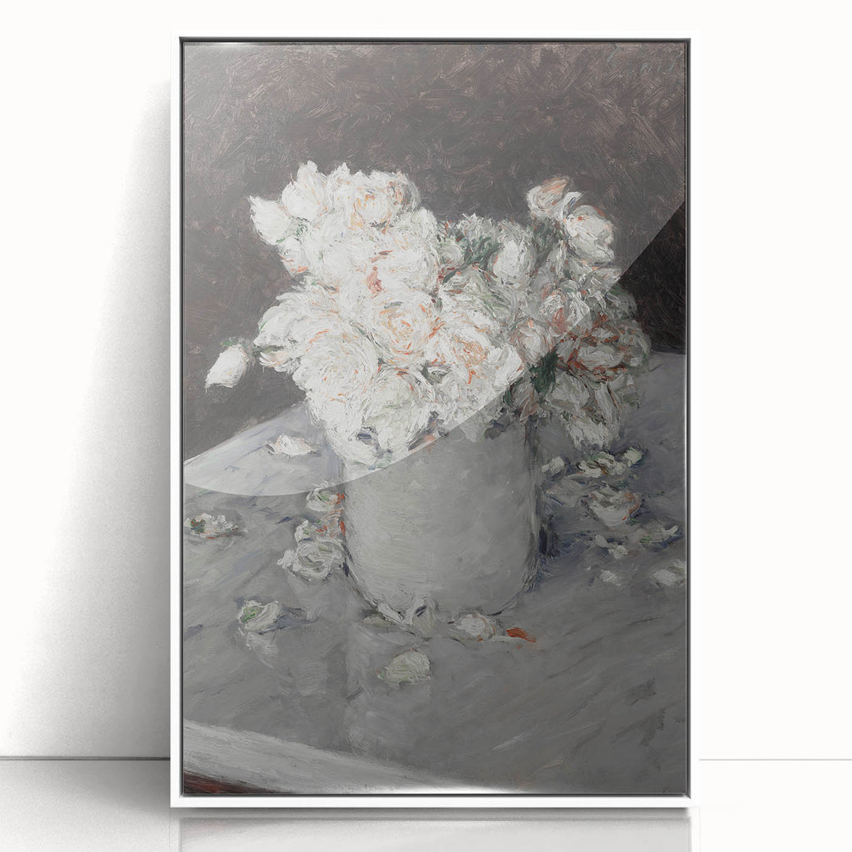 Elegant Moody Floral Art | Dark and Light Contrast for Timeless Interiors