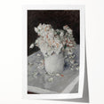 Elegant Moody Floral Art | Dark and Light Contrast for Timeless Interiors