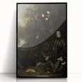Dark Moody Nature Art | Dramatic Wildlife Scene for Moody Interiors