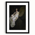 Dark Moody Angelic Art | Dramatic and Elegant Angel Wall Art