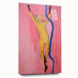 Playful Electric Cat Art – Abstract Electric Wall Canvas Decor