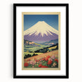 Serene Electric Mountain Landscape – Vibrant Electric Wall Canvas Art