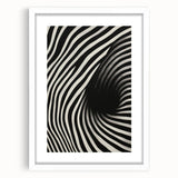 Abstract Electric Spiral Canvas – Modern Electric Wall Art