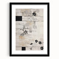 Modern Electric Floral Abstract Canvas – Electric Art Print