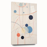 Abstract Electric Geometric Canvas – Modern Vibrant Art Print