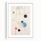 Abstract Electric Geometric Canvas – Modern Vibrant Art Print