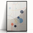 Abstract Electric Geometric Canvas – Modern Vibrant Art Print