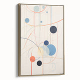 Abstract Electric Geometric Canvas – Modern Vibrant Art Print