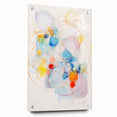 Vibrant Electric Abstract Swirls Canvas – Modern Dynamic Art Print