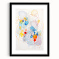Vibrant Electric Abstract Swirls Canvas – Modern Dynamic Art Print