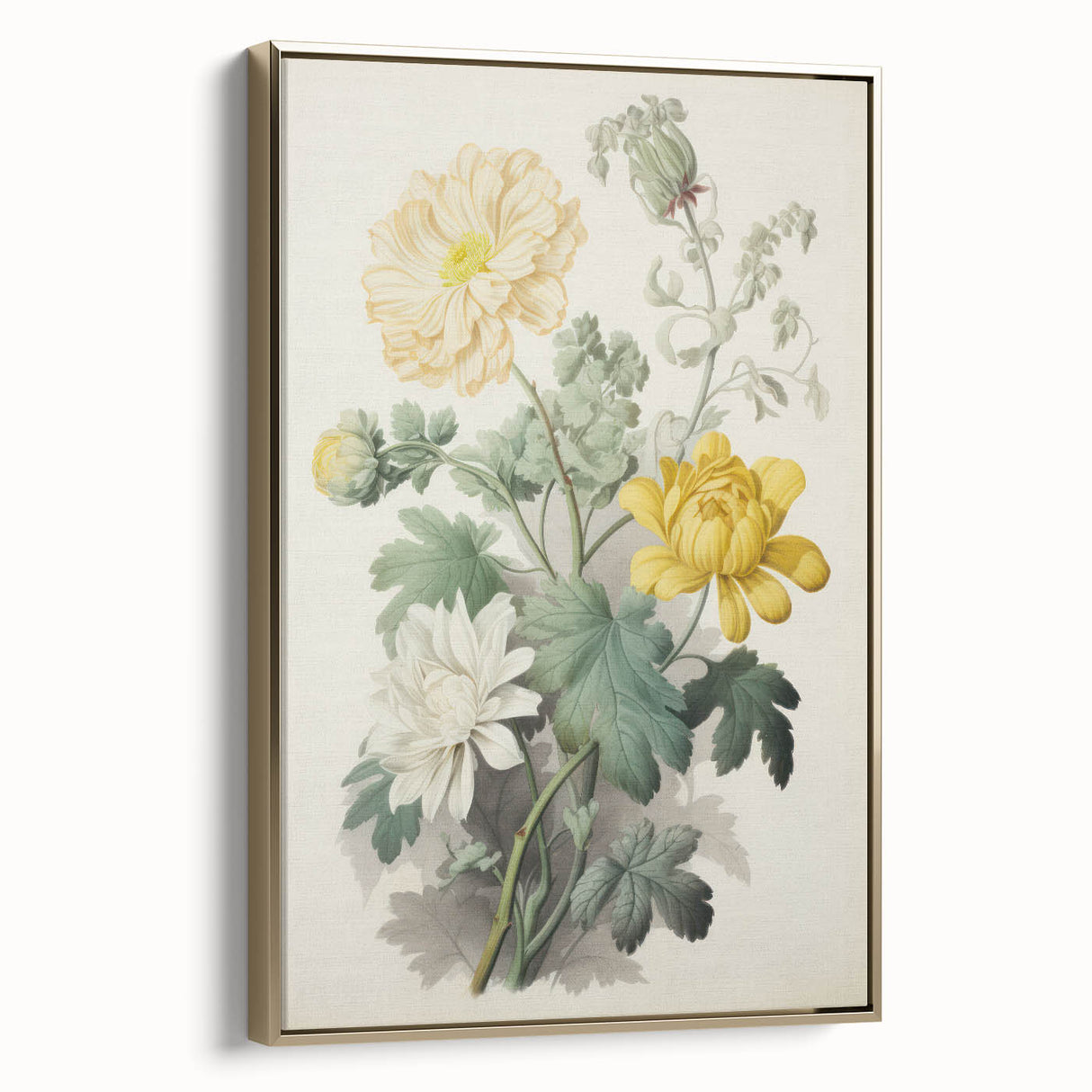 Electric Wall Art - Vibrant Floral Abstract for Modern Electric Decor