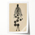 Abstract Monochrome Electric Art - Geometric Silhouette Wall Decor
