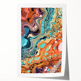 Vibrant Electric Abstract Art Canvas – Modern Electric Wall Decor
