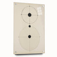 Modern Geometric Electric Art – Minimalist Black & White Wall Decor