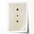 Modern Geometric Electric Art – Minimalist Black & White Wall Decor