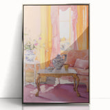 Abstract Electric Wall Art - Vibrant Electric Decor with Dynamic Design