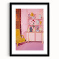 Electric Wall Art - Modern Vibrant Decor with Abstract Vase Display