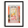 Electric Wall Art | Vibrant Interior Scene Modern Electric Art Canvas