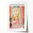 Electric Wall Art | Vibrant Interior Scene Modern Electric Art Canvas