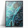 Abstract Electric Painting: Vibrant Electric Wall Art for Modern Spaces