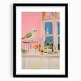 Electric Wall Art with Vibrant Parrot Design | Abstract Electric Decor