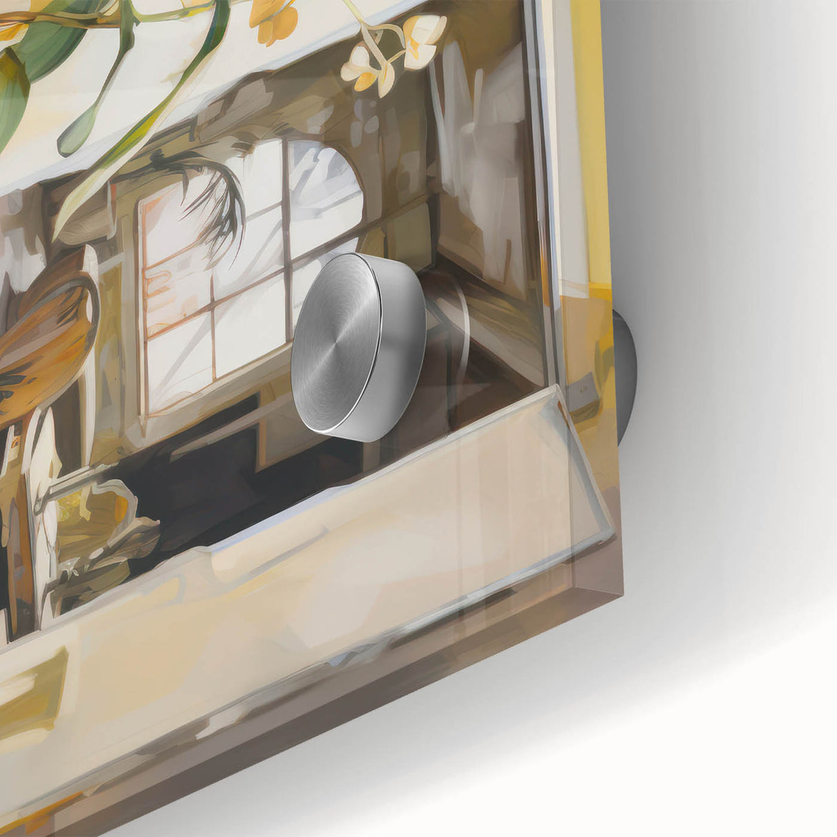 Electric Art with Bright Floral Design | Vibrant Modern Wall Decor