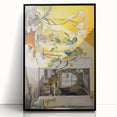 Electric Art with Bright Floral Design | Vibrant Modern Wall Decor
