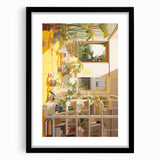 Electric Wall Art with Vibrant Plant Life | Modern Abstract Decor