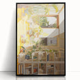 Electric Wall Art with Vibrant Plant Life | Modern Abstract Decor
