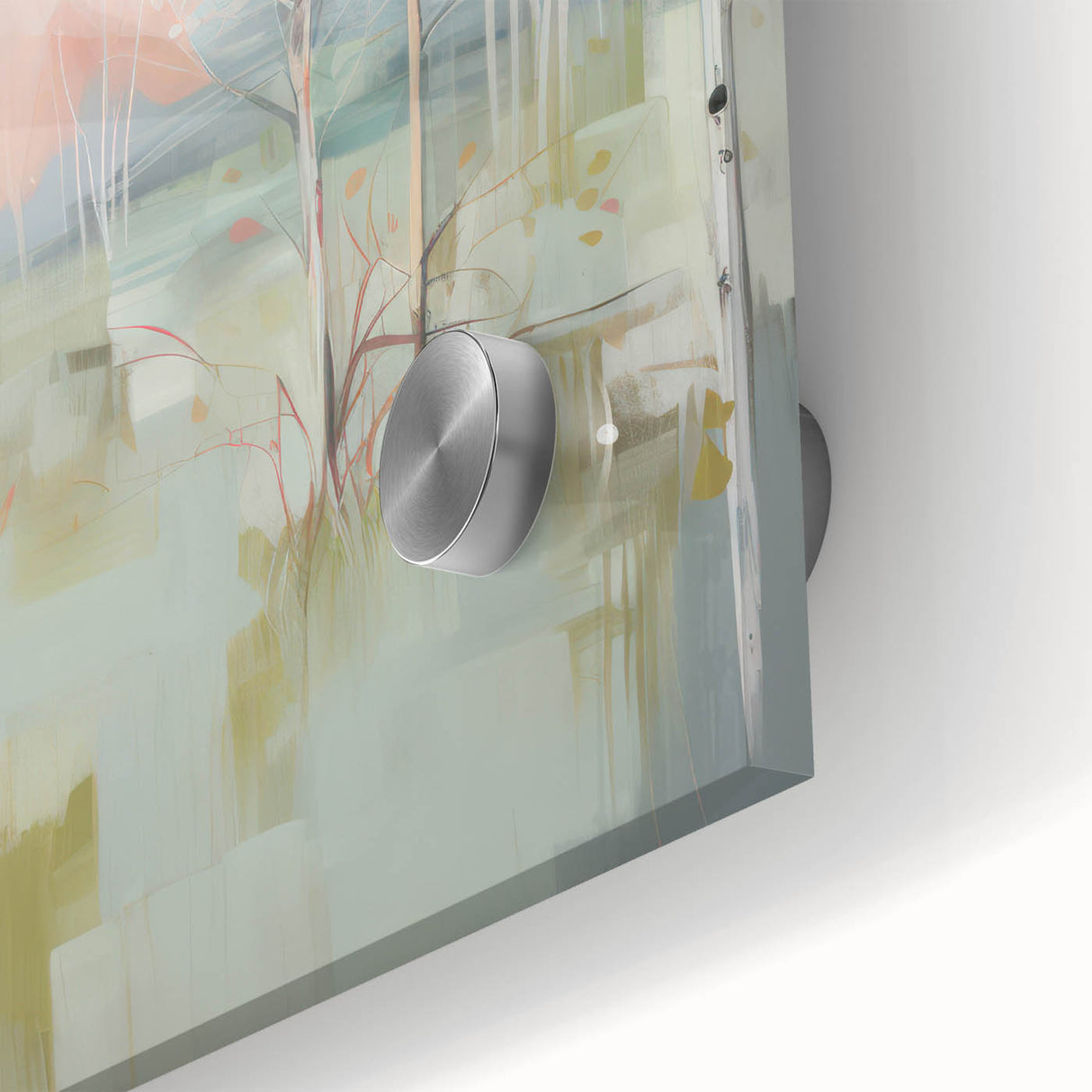 Electric Forest Landscape Wall Art | Serene Nature-Inspired Decor