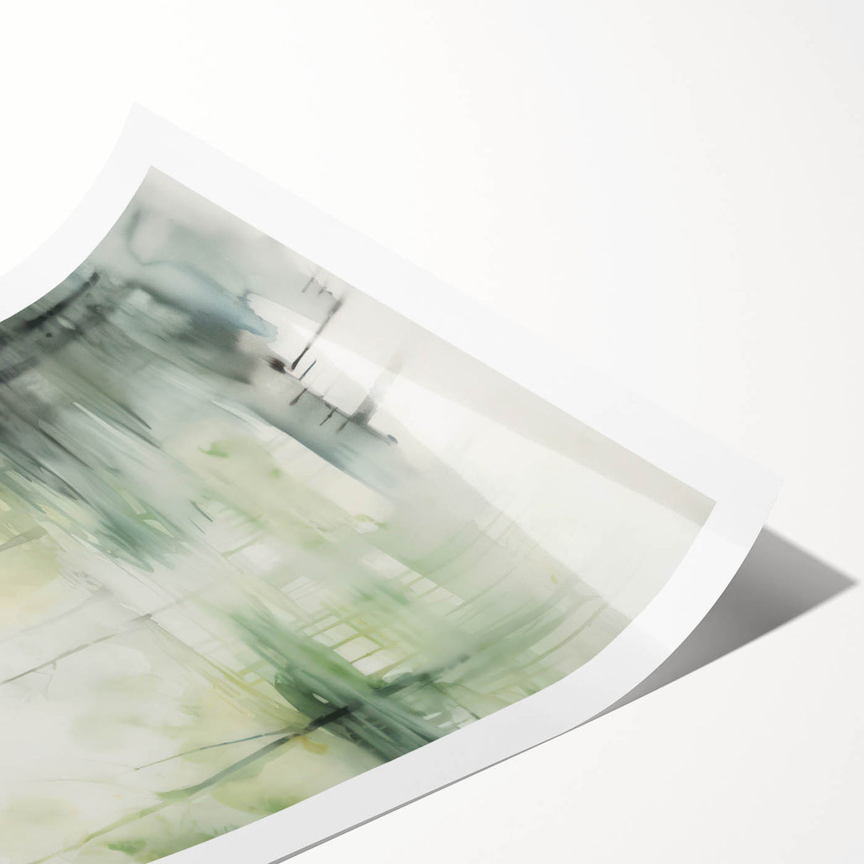 Misty Forest Electric Wall Art | Serene Nature-Inspired Decor